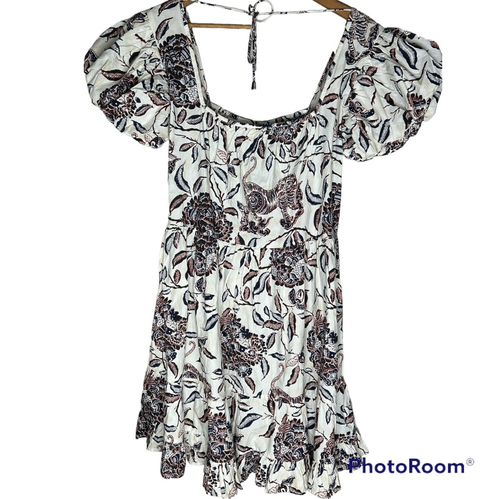 HOUSE OF HARLOW 1960 “Ozzie” Ivory Baby Doll Dress Size XS - Picture 2 of 16